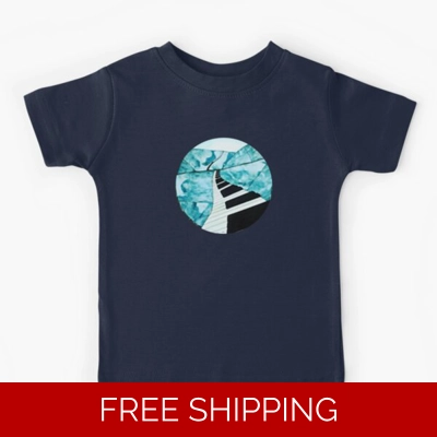 Le Studio Kids T-Shirt Piano Window Logo